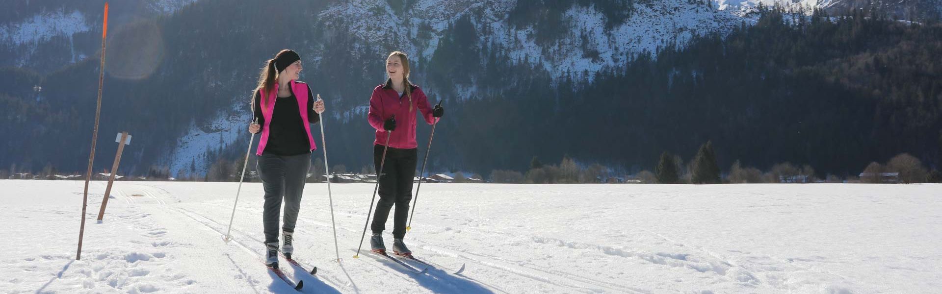 Saalbach Hinterglemm Winter Langlaufen